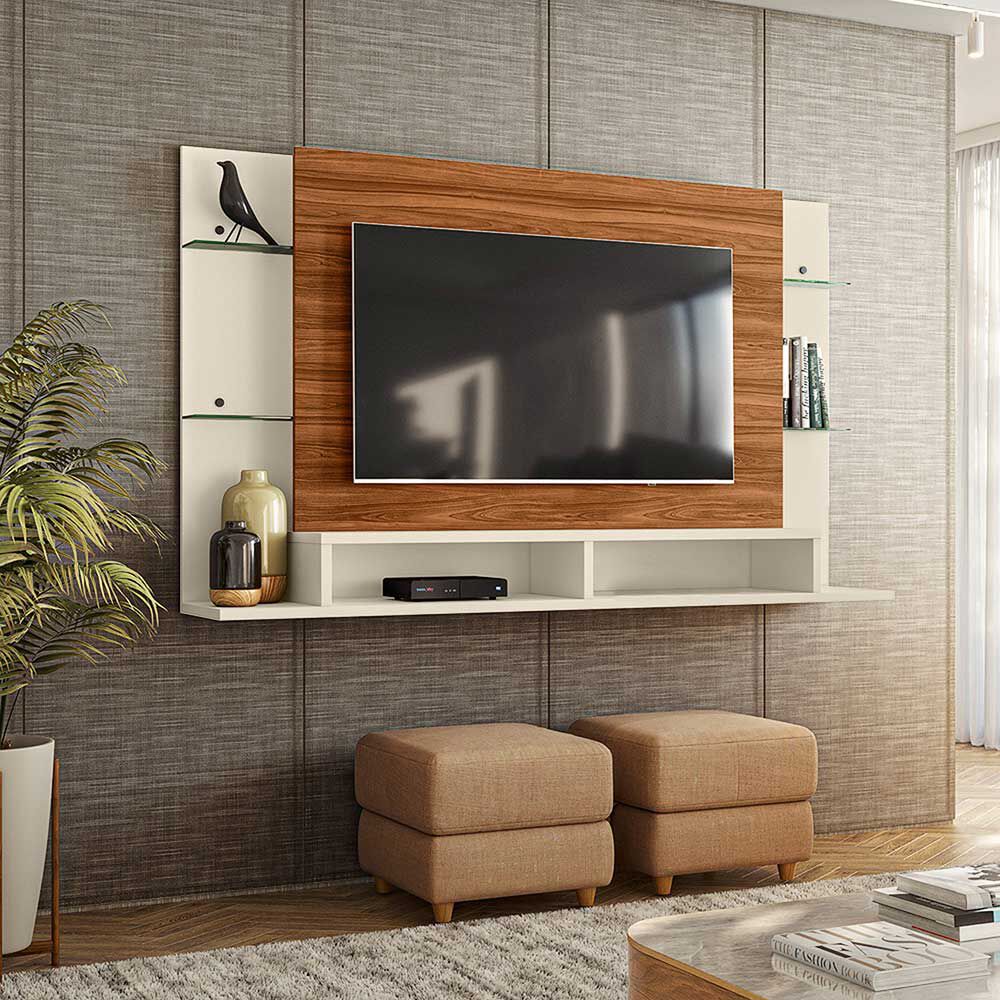 Panel TV Exit Malbec Hasta 55" Canela Beige