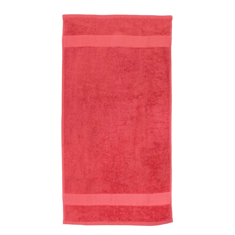 Set 2 Toallas de Baño Mashini Liso 70 x 140 cm Rojo