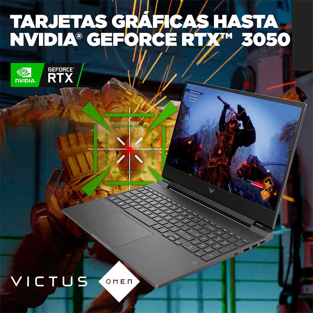 Notebook Gamer HP VICTUS 15-fb0131la AMD Ryzen 7 16GB 512GB SSD 15,6" NVIDIA RTX 3050