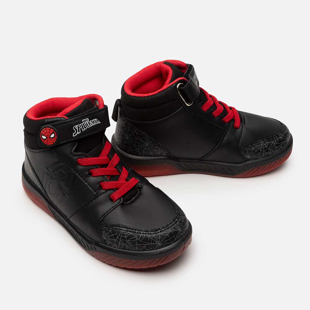 Zapatilla Urbana Negro Niño Marvel