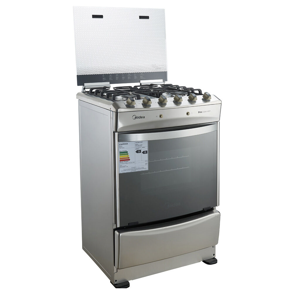 Cocina a Gas Midea MCG-4QI24A 4 Quemadores