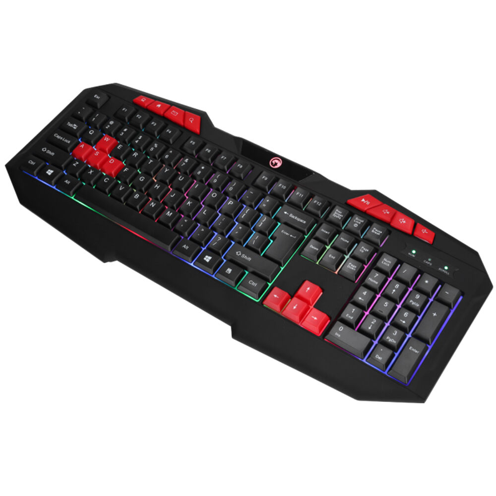 Teclado Gamer Membrana RGB Marvo