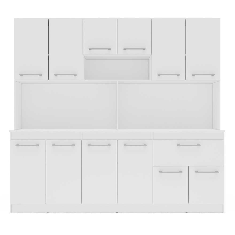 Mueble de Cocina Vekkahome Buck 1 Cajón 12 Puertas Blanco