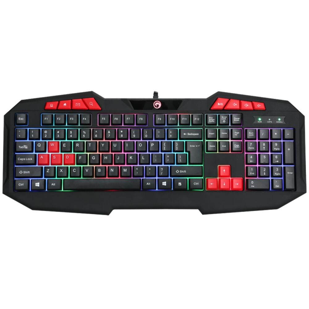 Teclado Gamer Membrana RGB Marvo