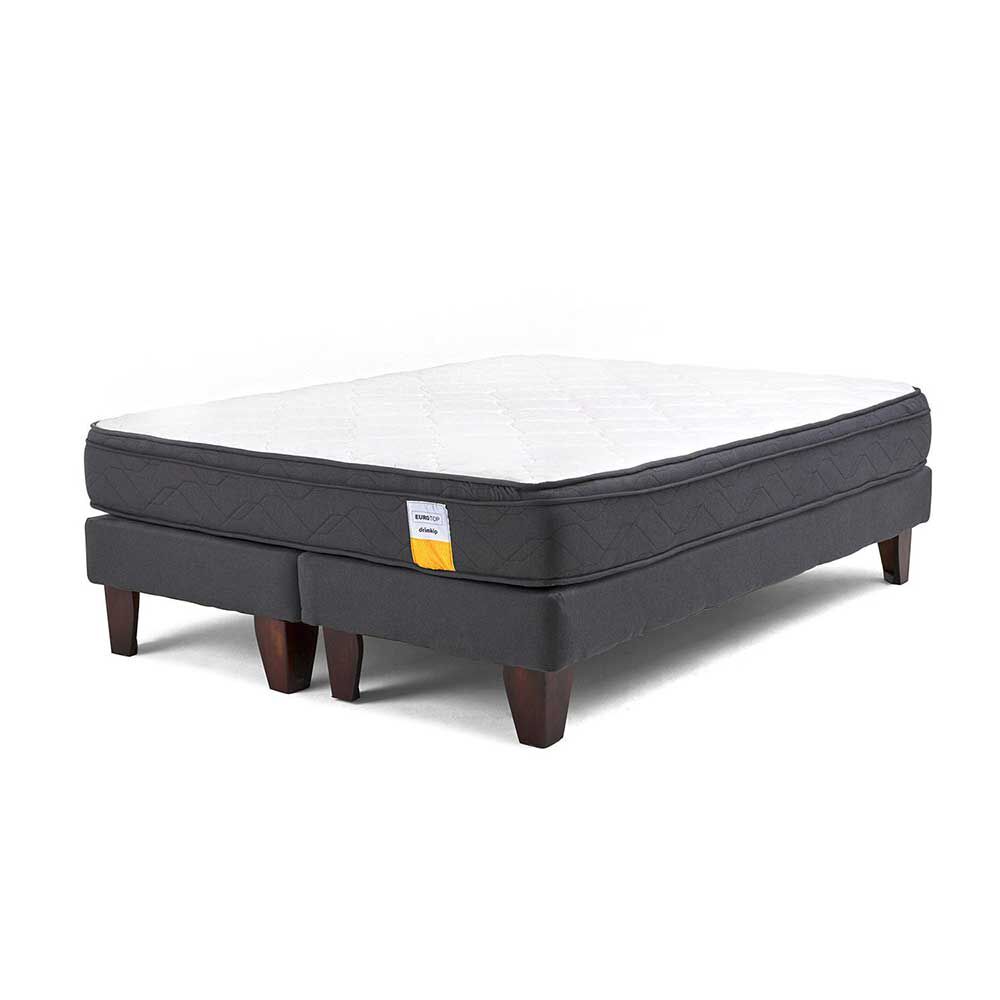 Cama Europea Drimkip Base Dividida Queen Eurotop