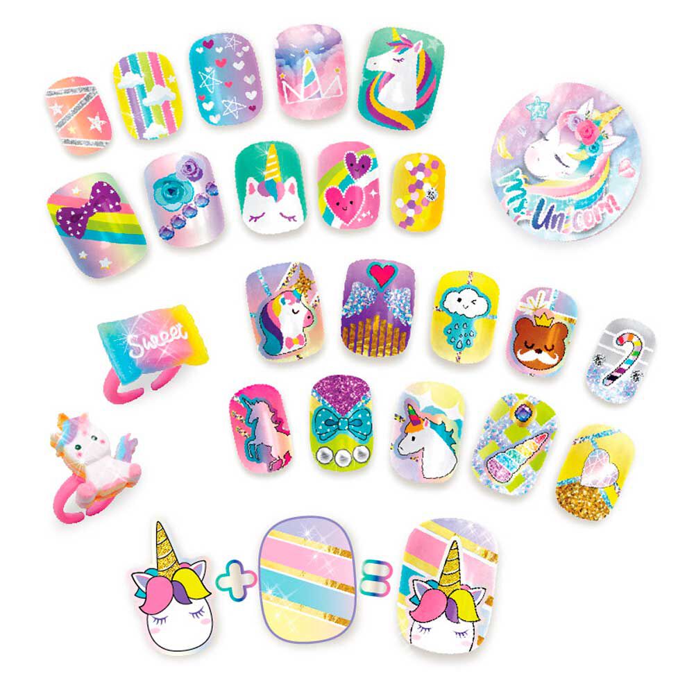 Arte de Uñas Unicornio Tasia