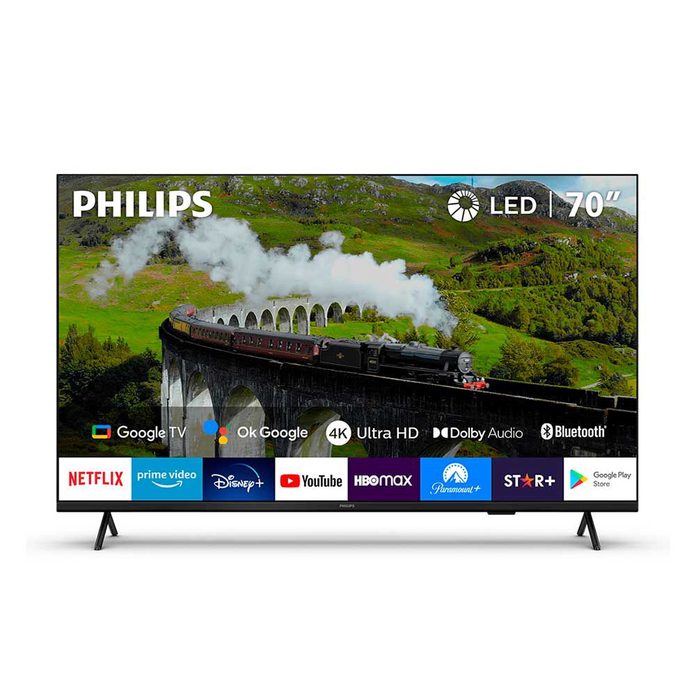 LED 70" Philips 70PUD7408 Smart TV 4K UHD Google TV