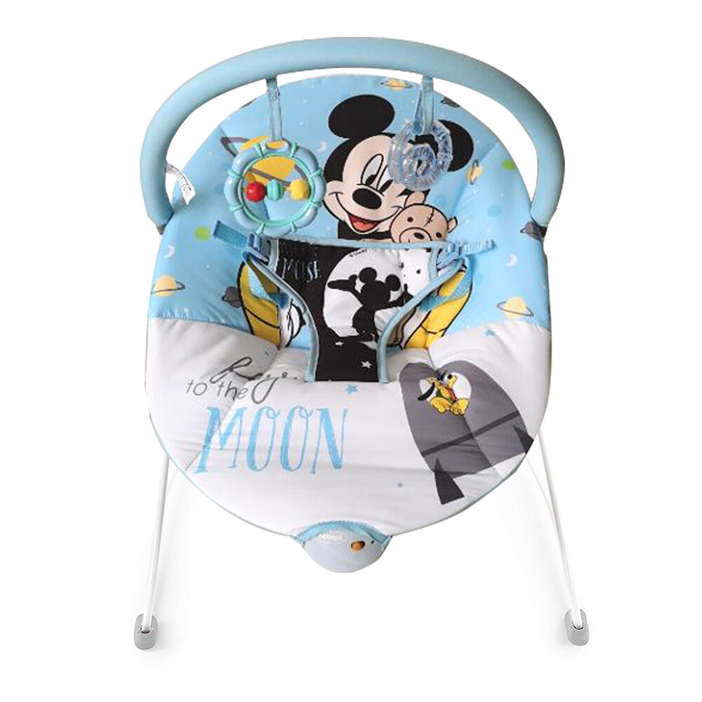 Silla Nido Vibradora Mickey Azul Disney