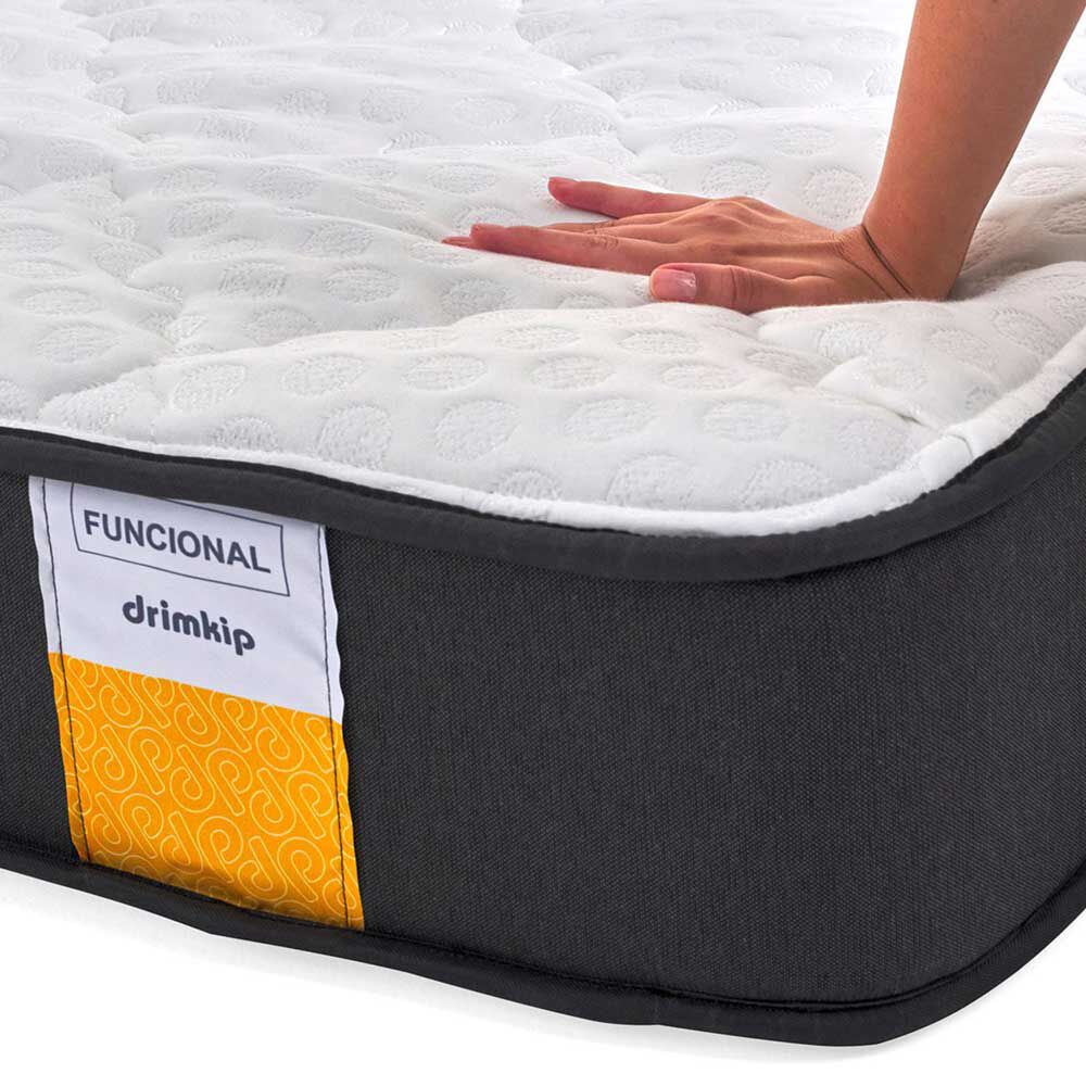 Cama Europea Drimkip Base Dividida 2 Plazas  Funcional