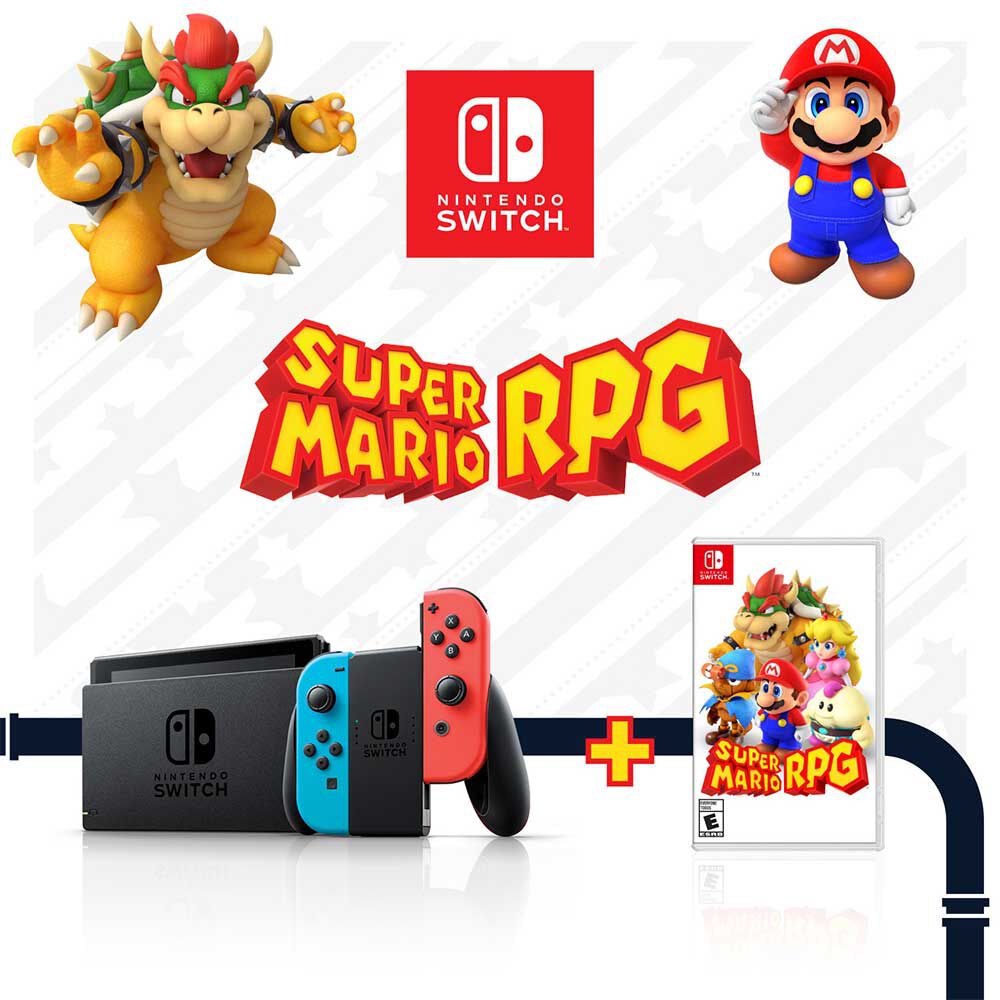 Consola Nintendo Switch 1.1 + Juego Super Mario RPG