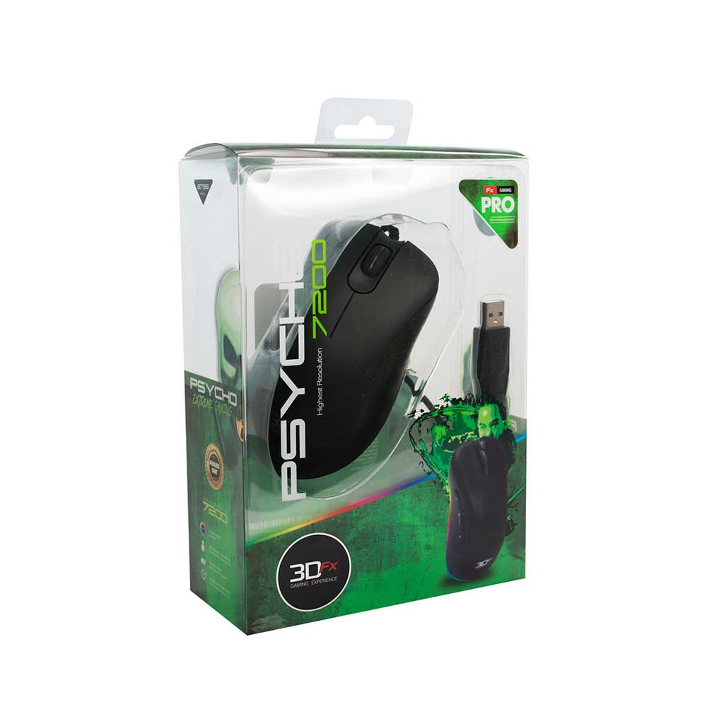 Mouse Gamer 3DFX Psycho Negro