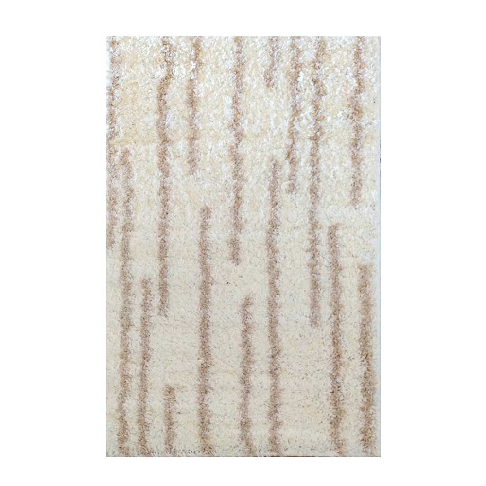 Bajada de Cama Idetex Shaggy Begonia 80 x 120 cm Beige