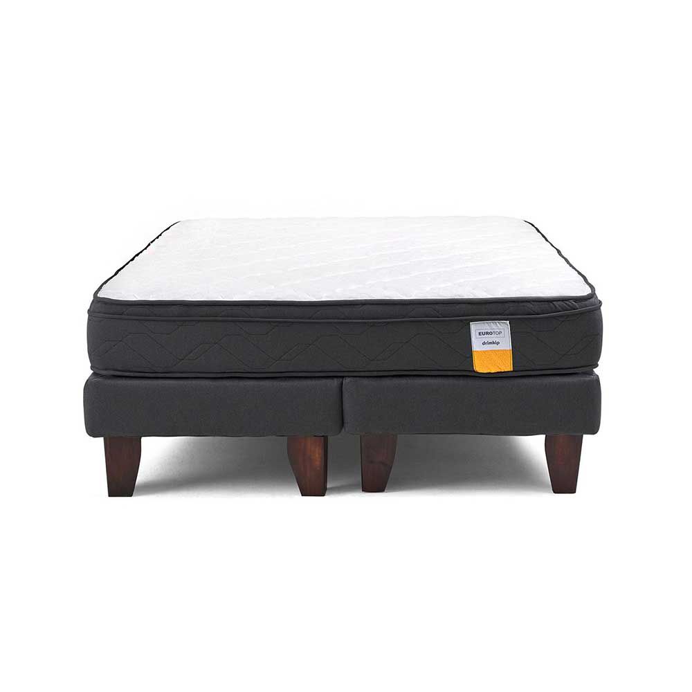 Cama Europea Drimkip Base Dividida Queen Eurotop