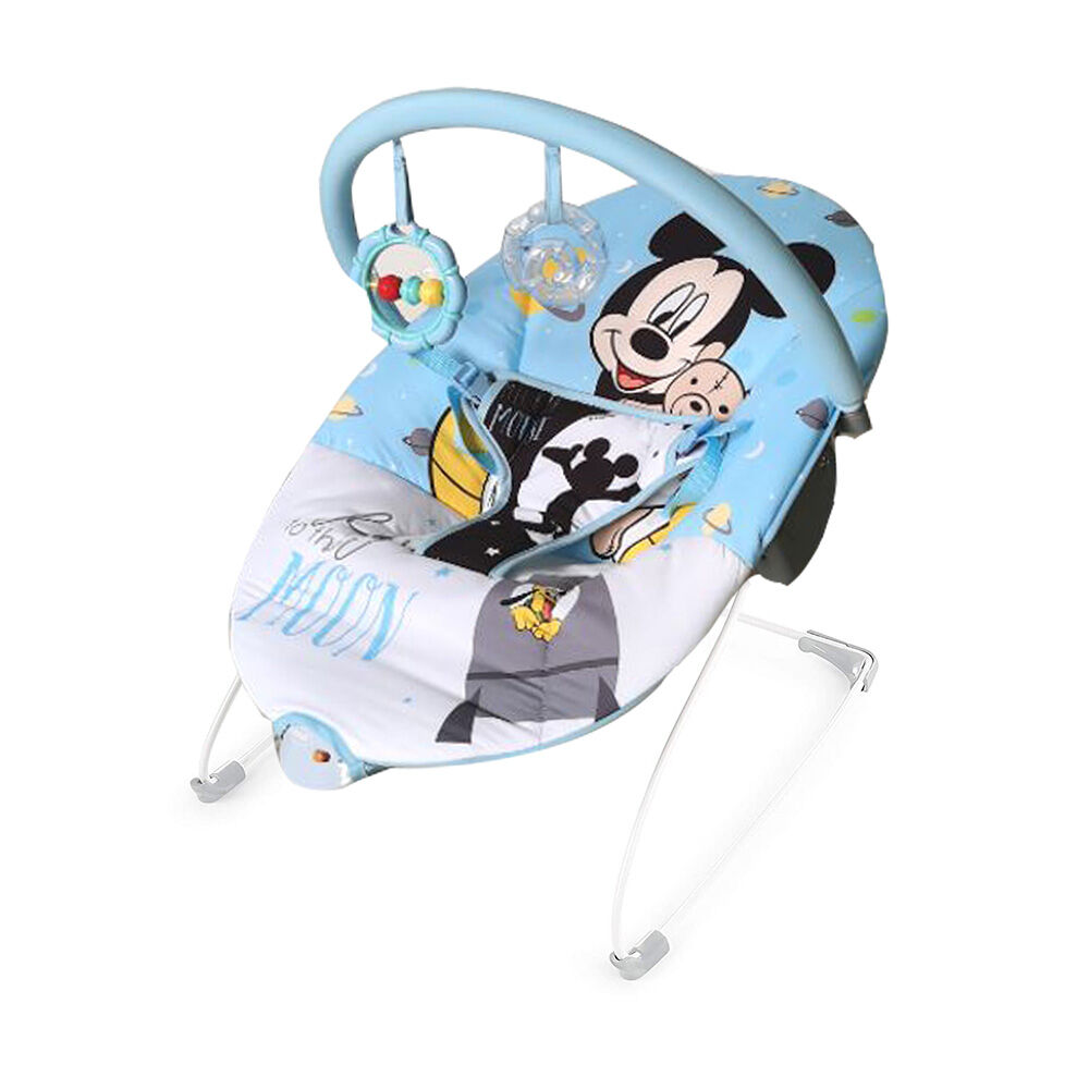 Silla Nido Vibradora Mickey Azul Disney