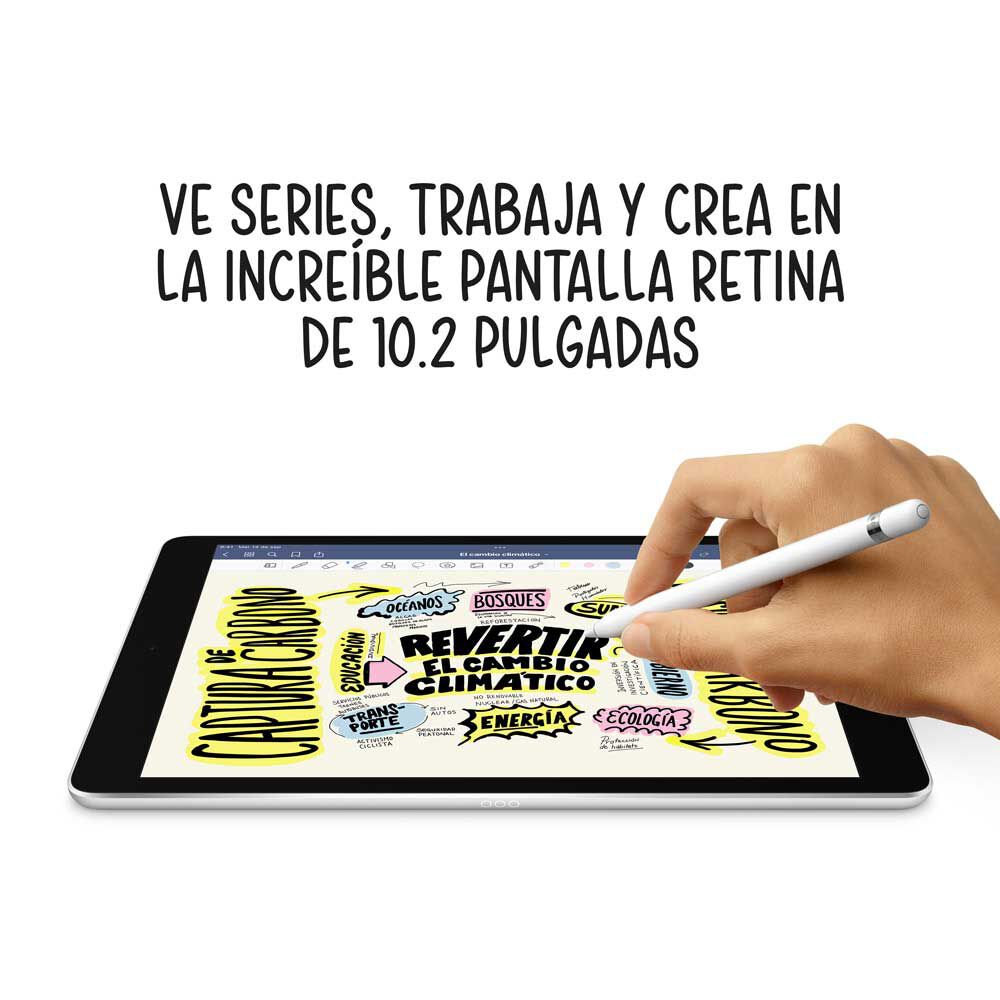 Tablet Apple iPad 9na gen 64GB 10,2" Gris espacial