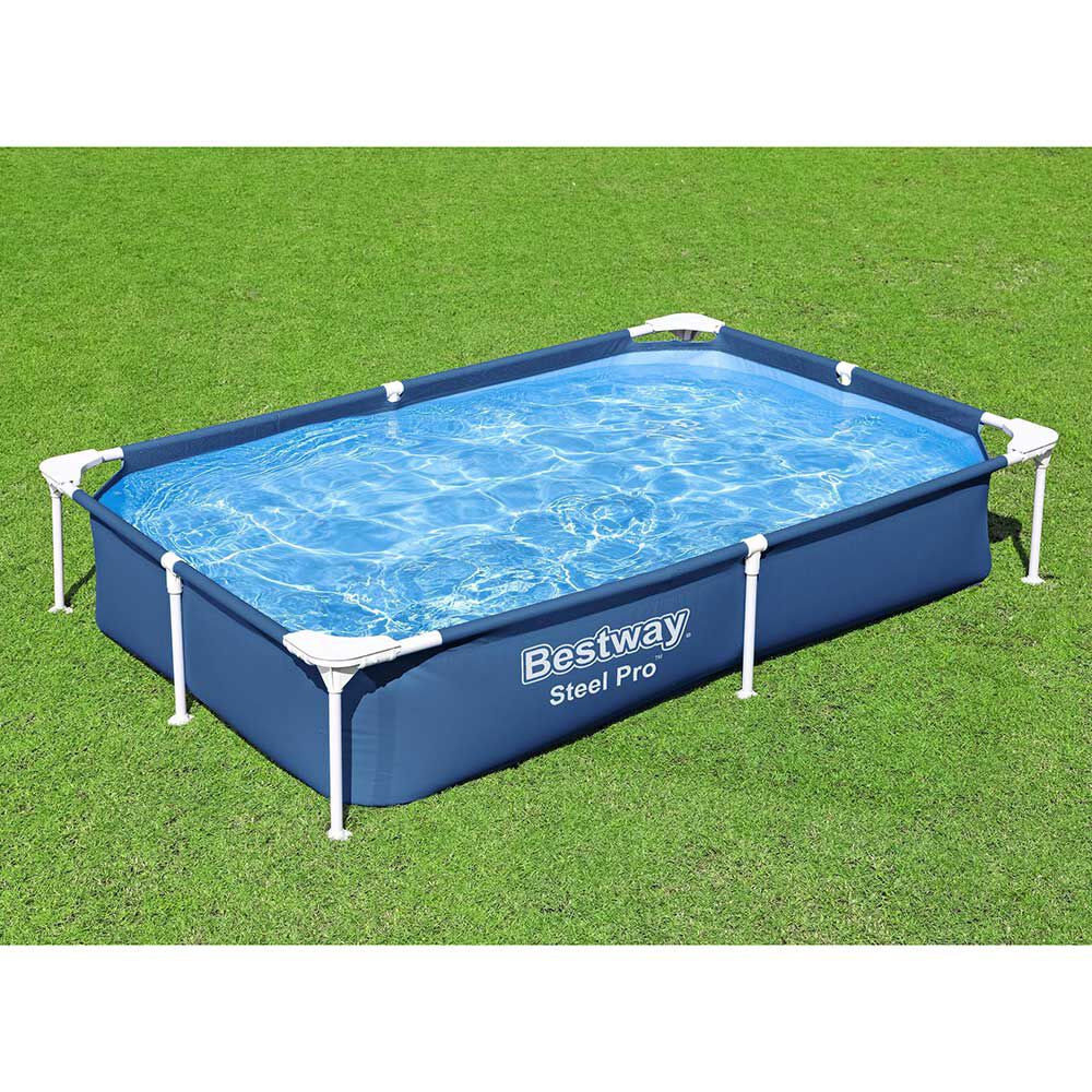 Piscina Estructural Bestway Steel Pro Azul 221 x 150 x 43 cm 1200 lt 