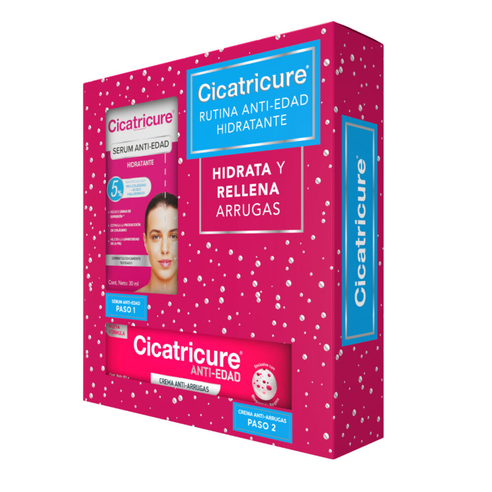 Pack Cicatricure Serum Anti Edad + Crema 30G