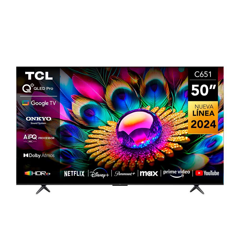 QLED 50" TCL C651 Smart TV 4K
