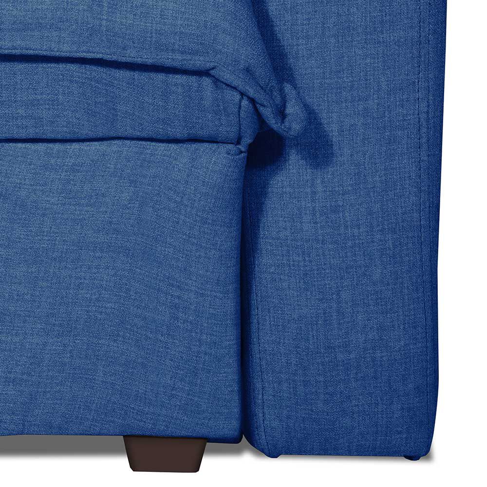 Sofá Cama Innovamuebles Magestic Córdoba 2 Cuerpos Azul