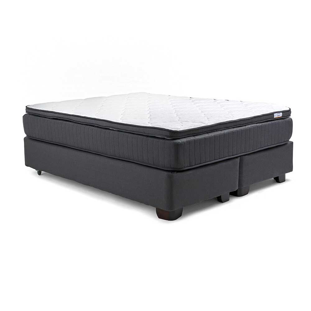 Cama Americana Drimkip Base Dividida 2 Plazas Plus Hybrido