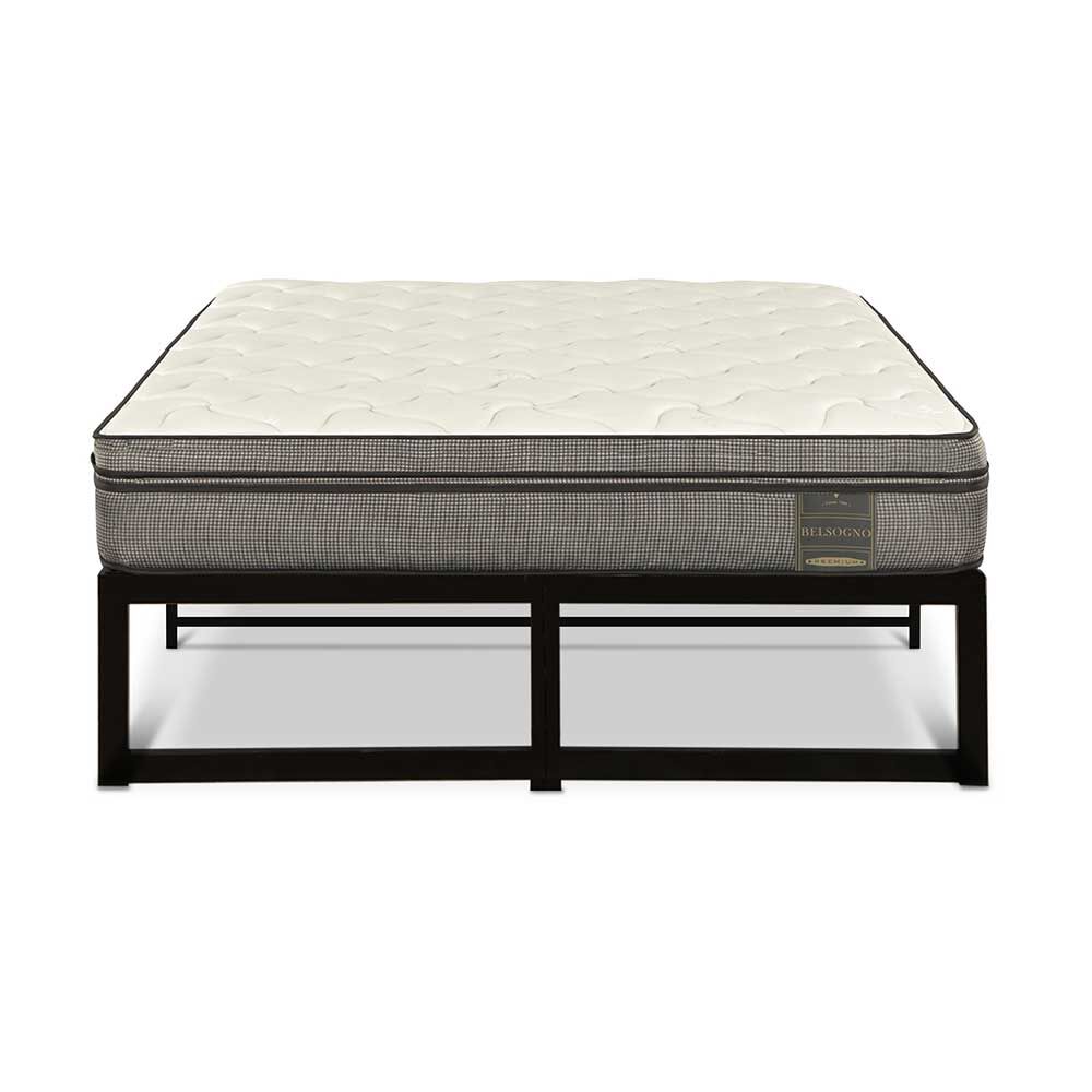 Cama Iron Smart Belsogno 2 Plazas Signature