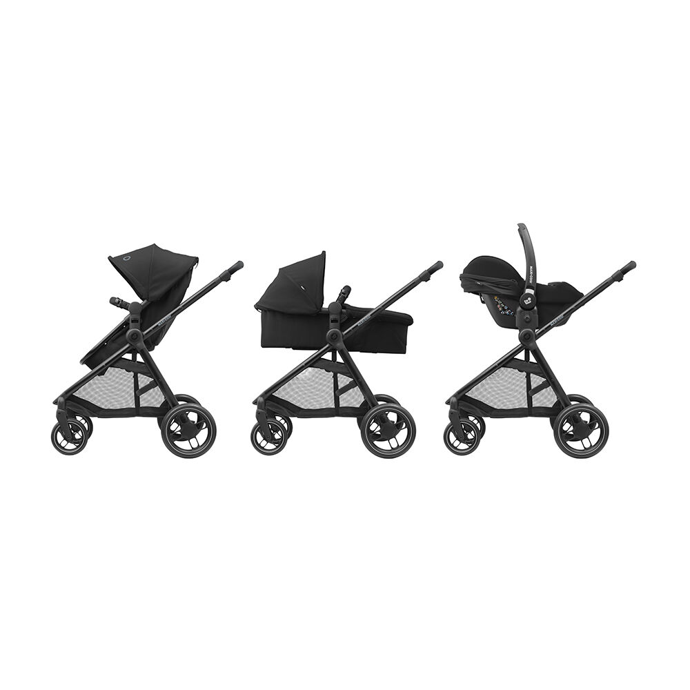 Coche Travel System Zelia 3 Essential Black Maxi-Cosi