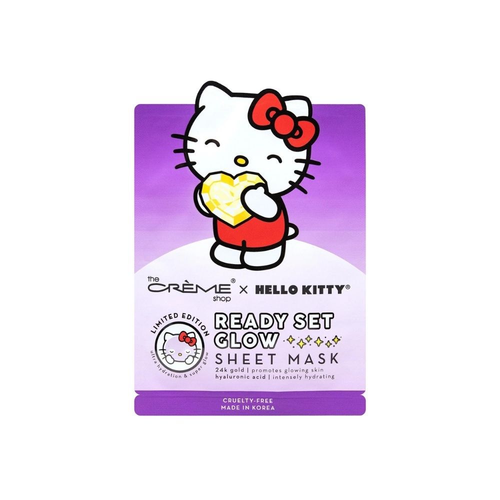 Mascarilla Hello Kitty Ready Set Glow