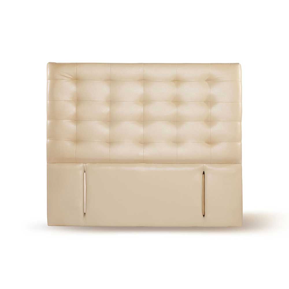 Respaldo Latam Home King Napoles PU Beige