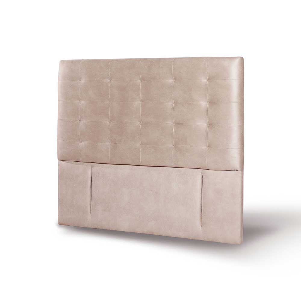 Respaldo Latam Home 2 Plazas Napoles Cuero Beige