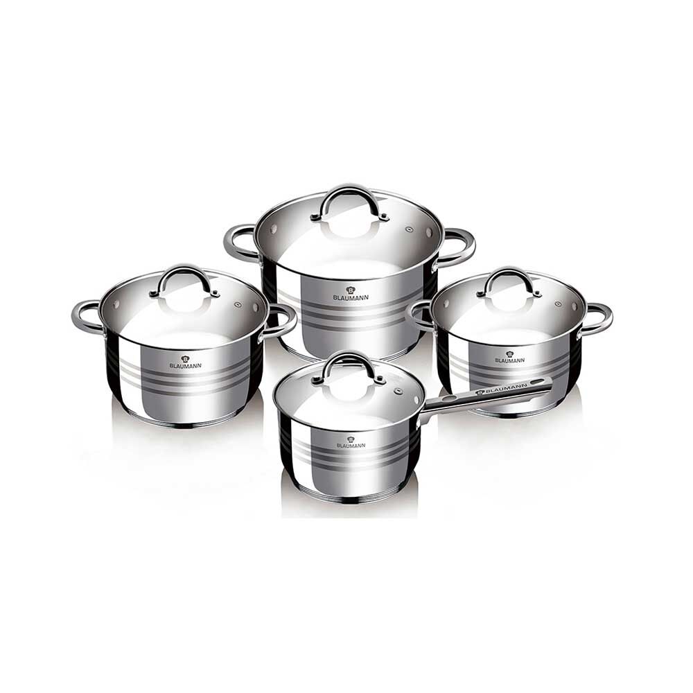 Batería de Cocina Blaumann 8 Piezas Metal