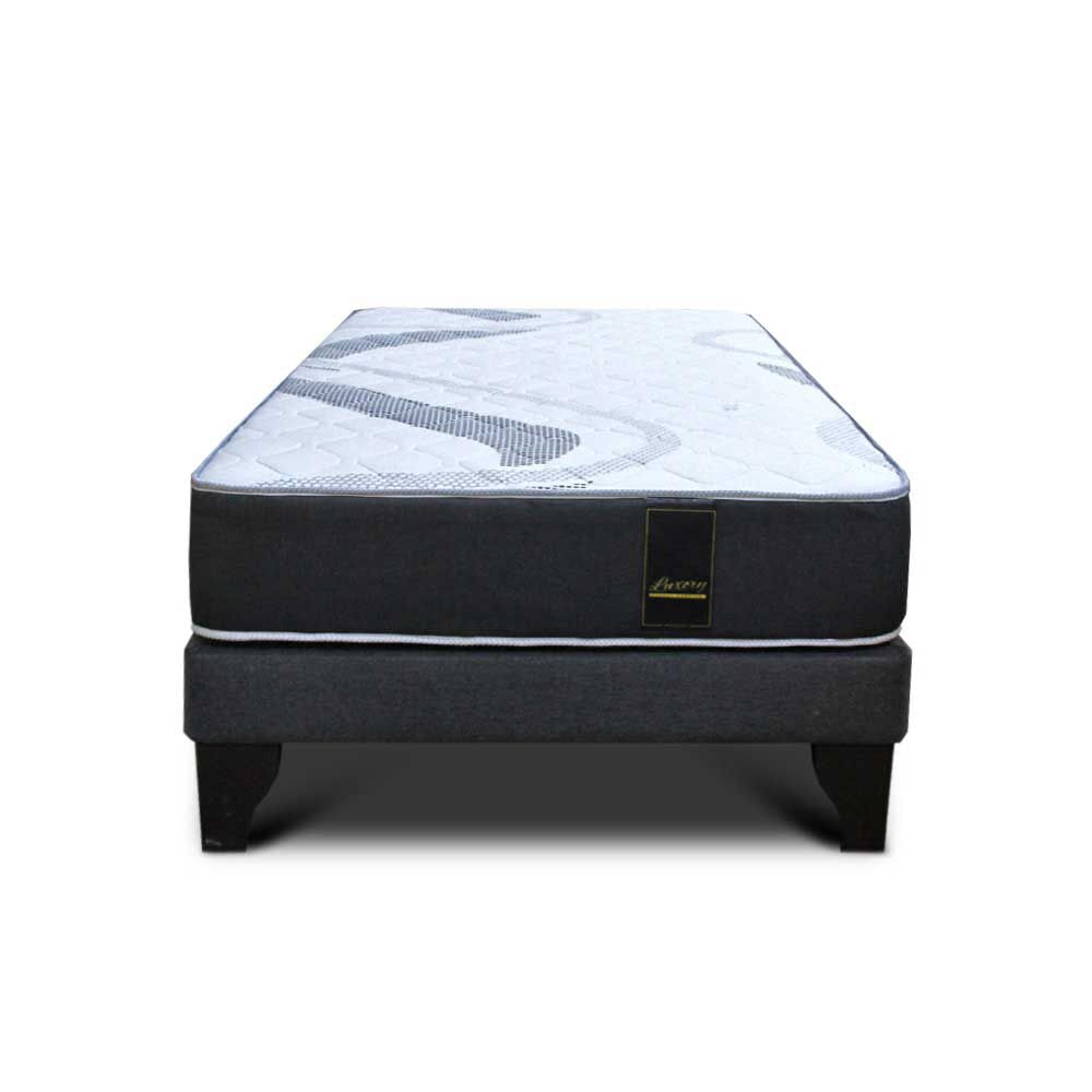 Cama Europea Sleepwell 1 Plaza Luxory