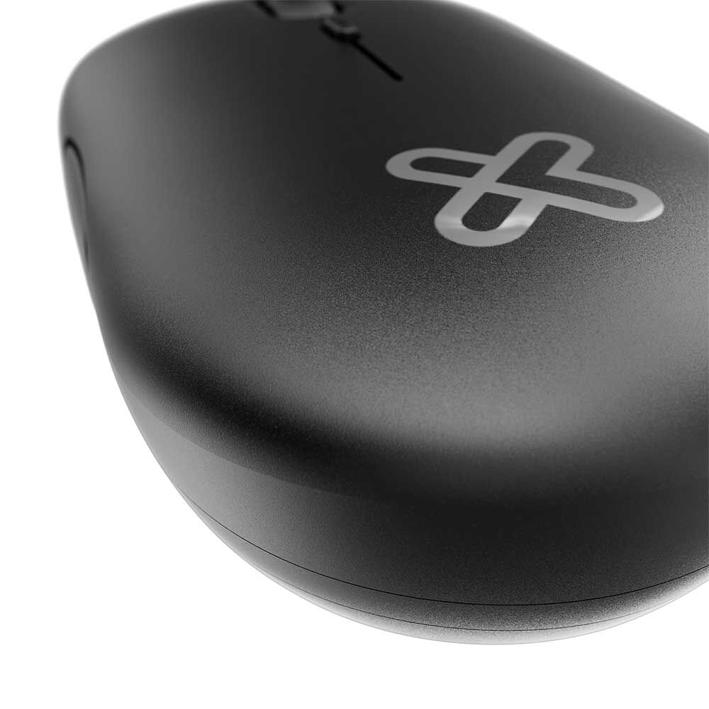 Mouse Inalámbrico Klip Xtreme SlimSurfer Negro