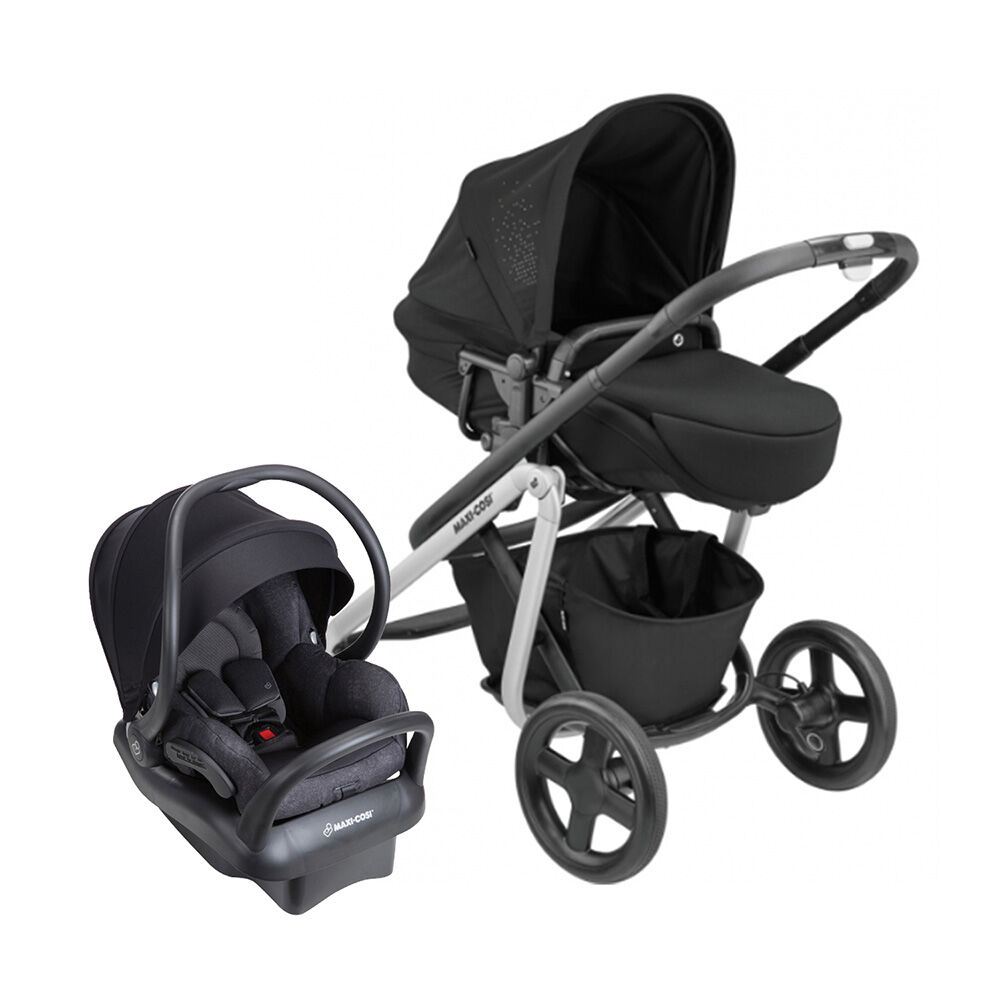 Coche Travel System Lila Nomad Black/Mico Max