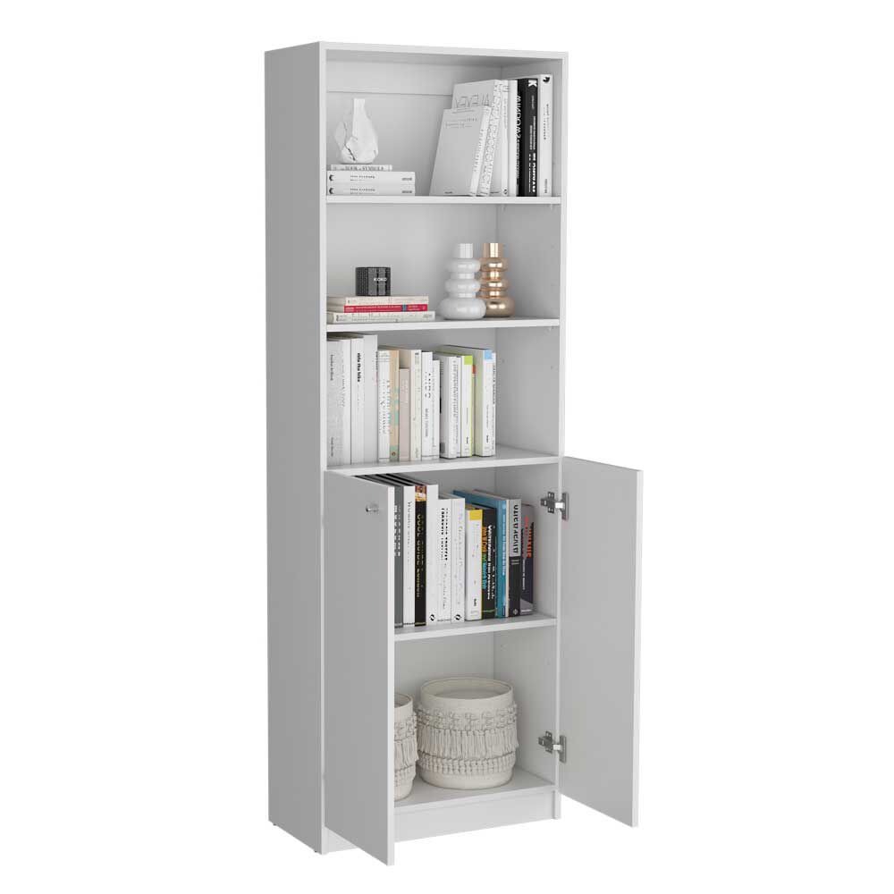 2 Estantes 45 cm + Estante 2 Puertas TuHome Home Blanco