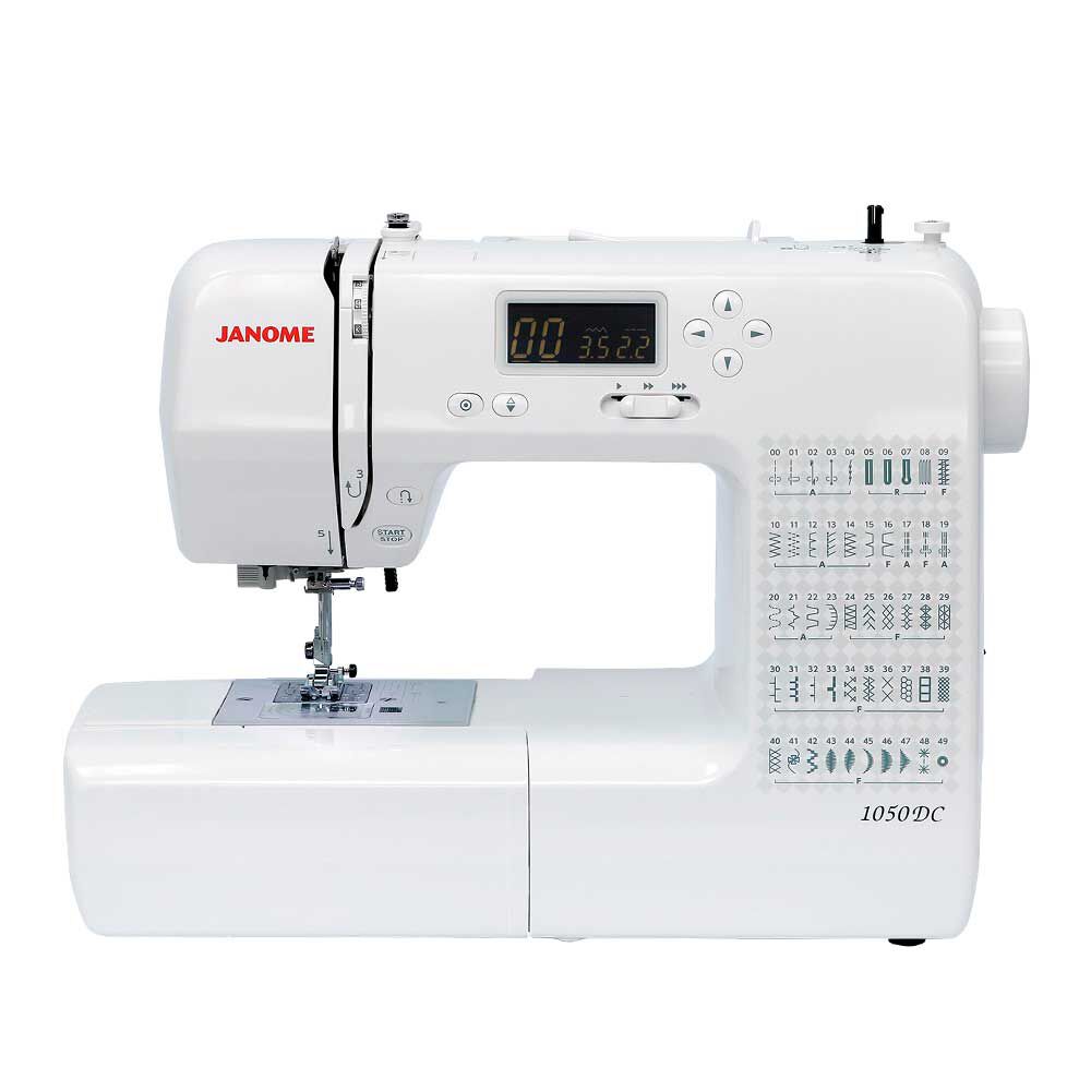 Combo Máquina de Coser Janome 1050DC + Overlock 8002D