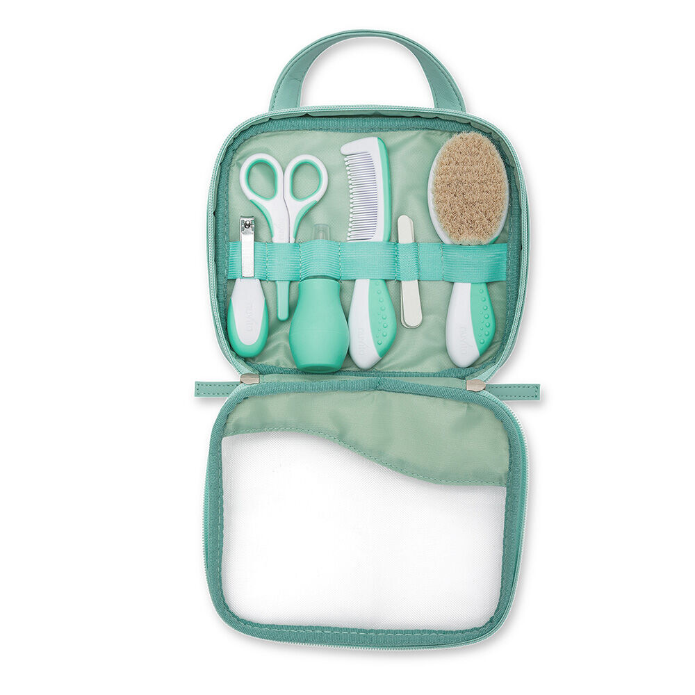 Set de Artículos de Higiene Bebe Baby Care Verde Nuvita