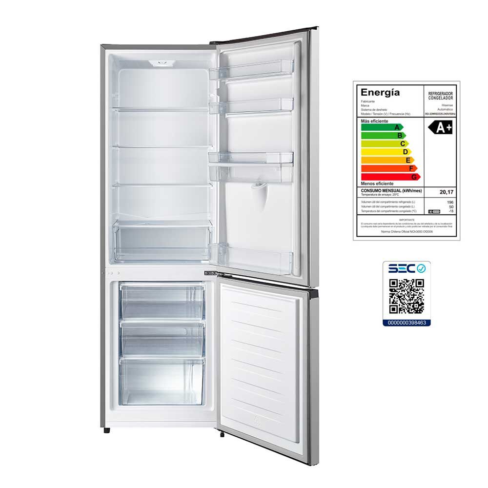 Refrigerador No Frost Hisense RD-32WRD 246 lts