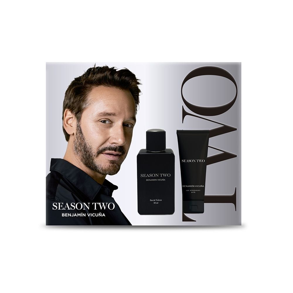 Set Perfume Benjamin Vicuña Hombre Season Two BV + Afert Shave