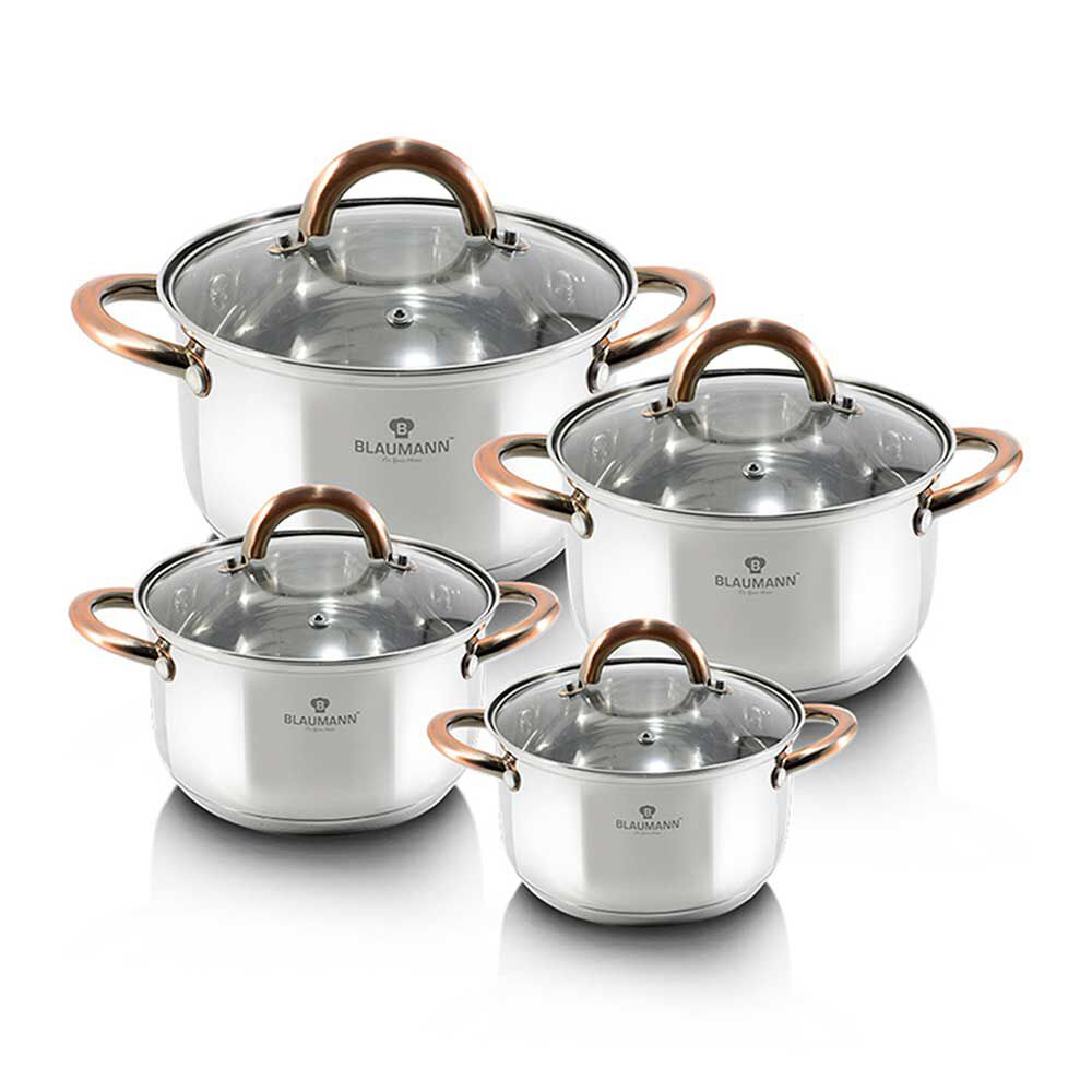 Batería de Cocina Blaumann 8 Piezas Metal