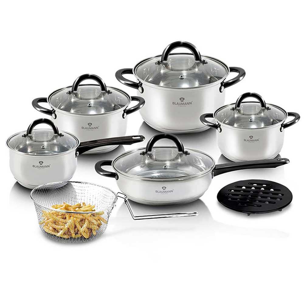 Batería de Cocina Blaumann 12 Piezas Metal