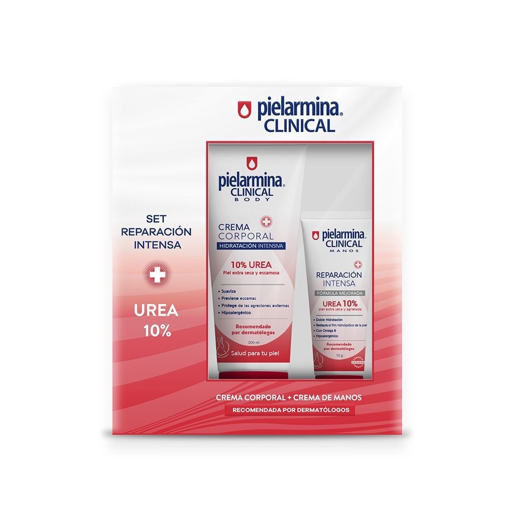 Set Reparación Intensa Manos + Cuerpo Pielarmina Clinical Urea