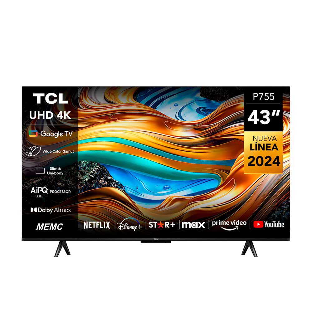 LED 43" TCL P755 Smart TV 4K UHD