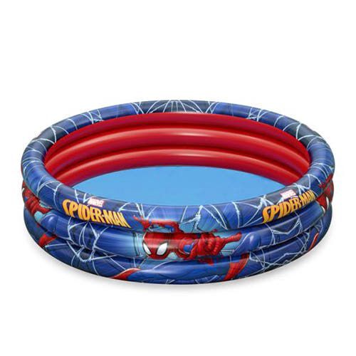 Piscina Inflable de 3 Anillos Bestway Spider-Man 200 Litros