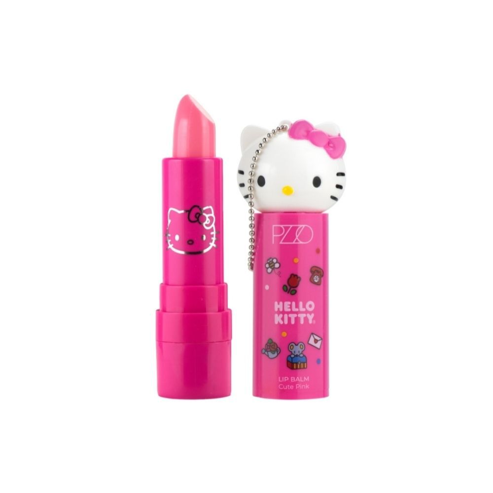 Bálsamo Labial Hidratante Hello Kitty Cute Pink Petrizzio