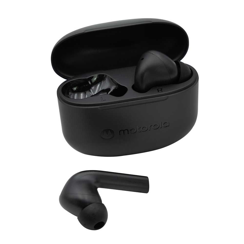 Audífonos Bluetooth Motorola Motobuds 065 Negros