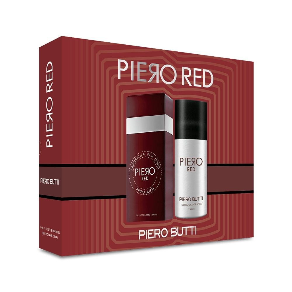 Set Perfume Piero Butti Hombre Red EDT + Desodorante