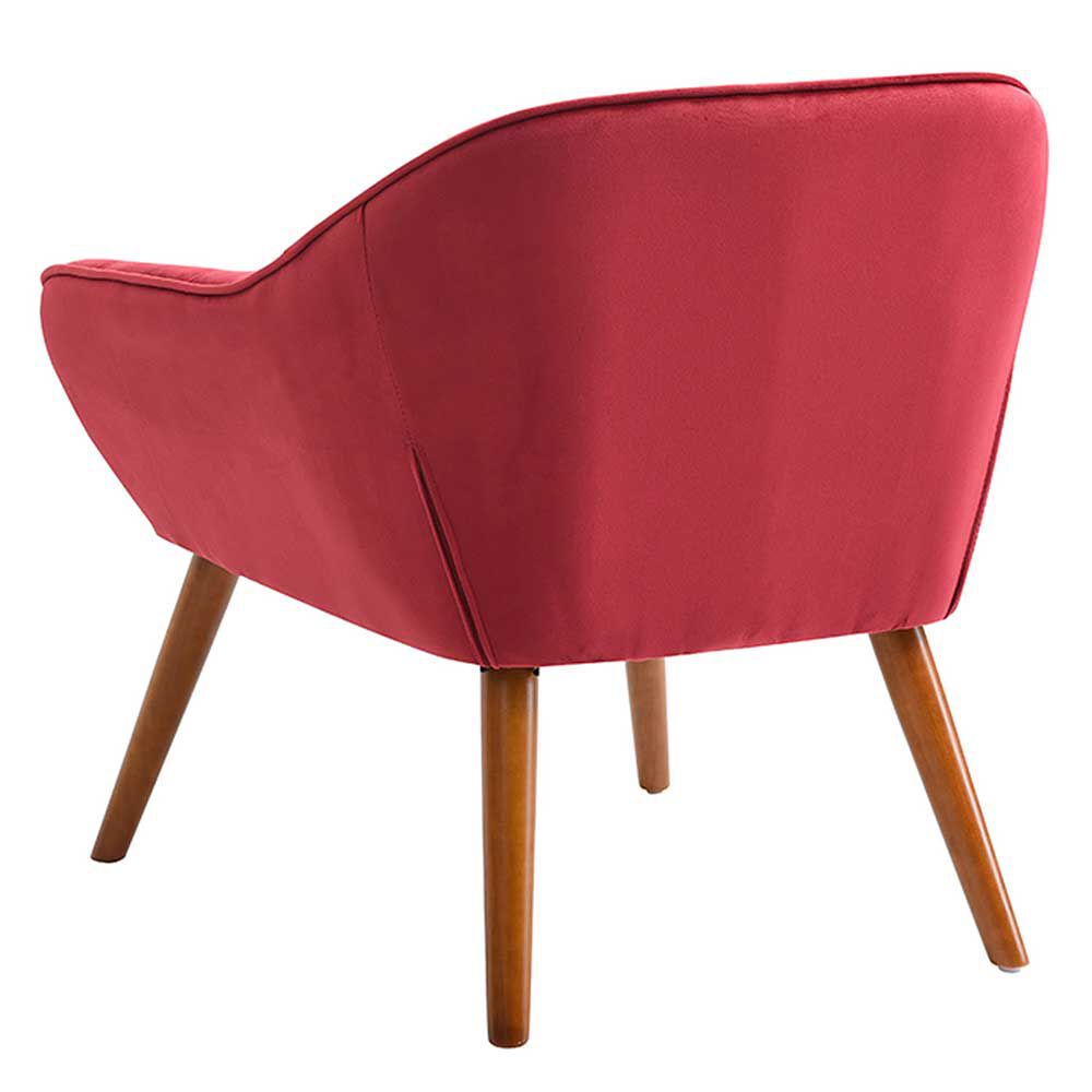 Poltrona Vekkahome Dover 1 Cuerpo Rojo