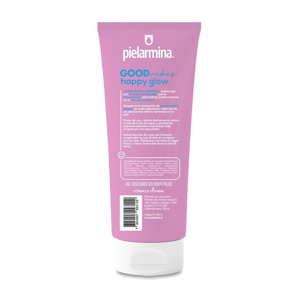 Crema de Cuerpo Good Vibes Happy Glow Pielarmina