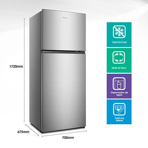 Refrigerador No Frost Hisense RD-49WRD 375 lts.