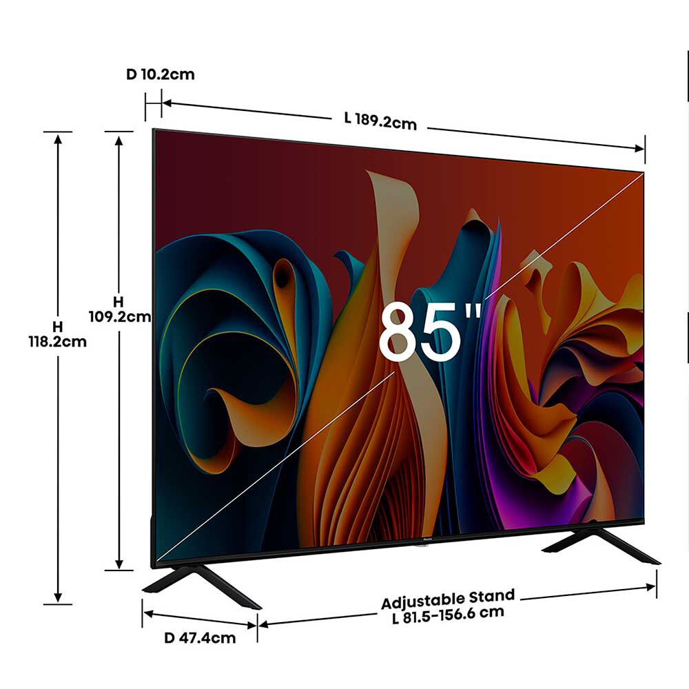 QLED 85" Hisense 85Q6N Smart TV 4K UHD